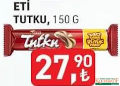 ETİ TUTKU BİSKÜVİ 150 G ETİ TUTKU BİSKÜVİ 150 G